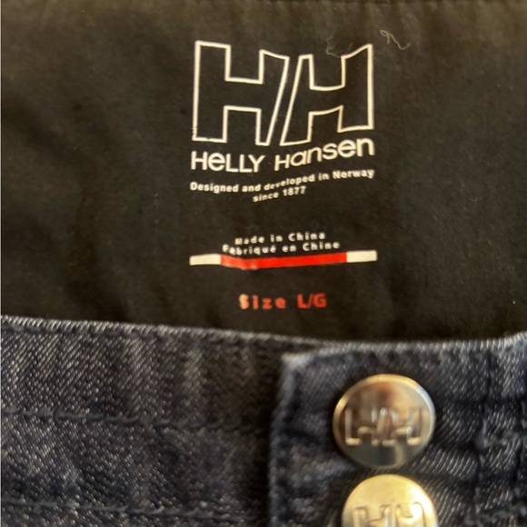 HELLY HANSEN SIZE LARGE DENIM MINI SKIRT - Picture 10 of 10
